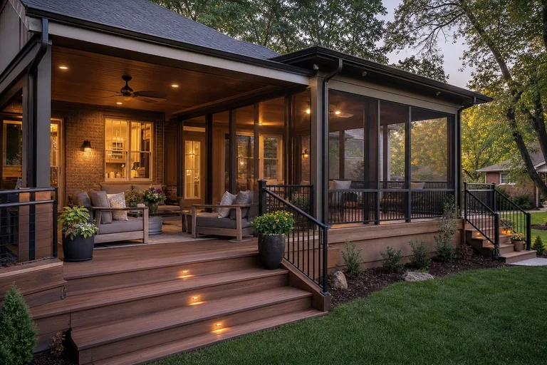 Residential remodeling photo for deck builder near me planning in central Oklahoma