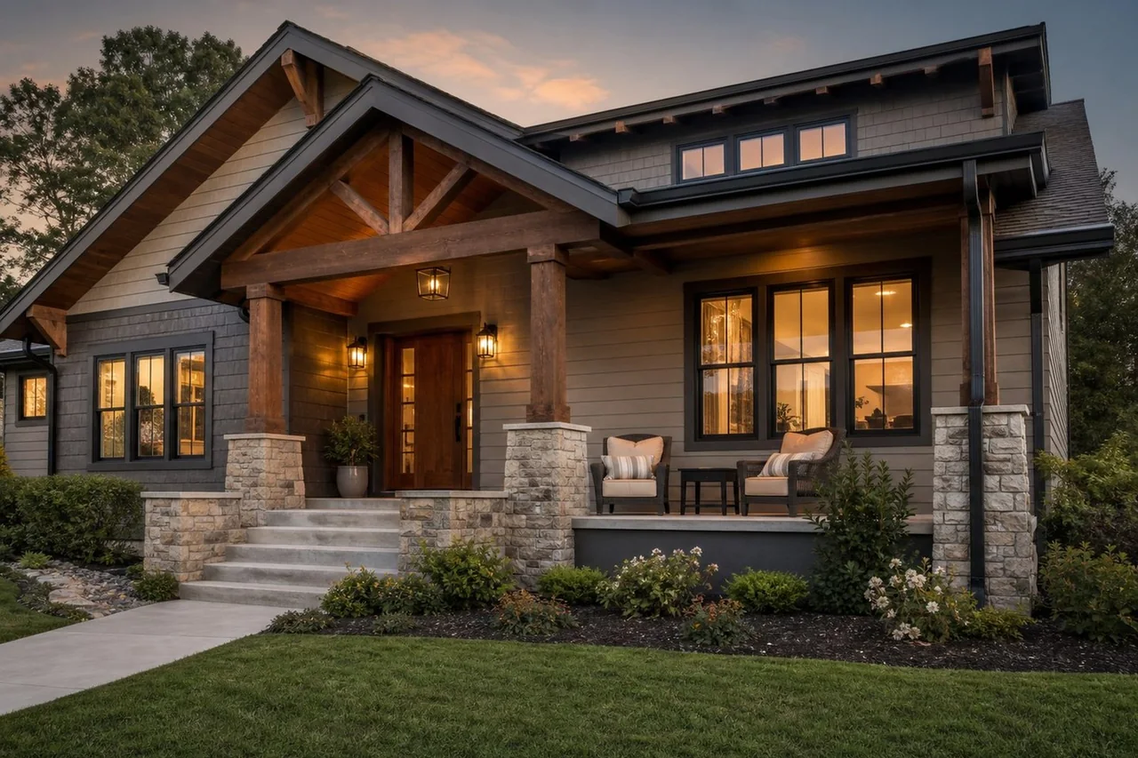 Representative regional residential remodel exterior for Central Oklahoma service areas